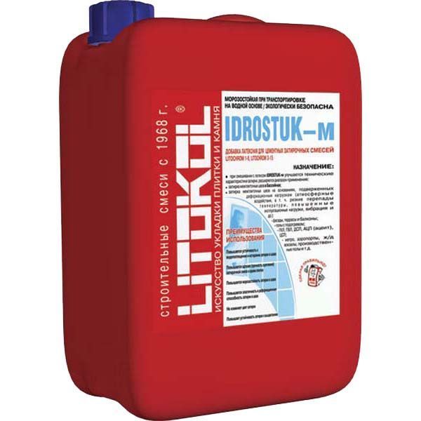  IDROSTUK-m латексная добавка для затирок 0,6kg