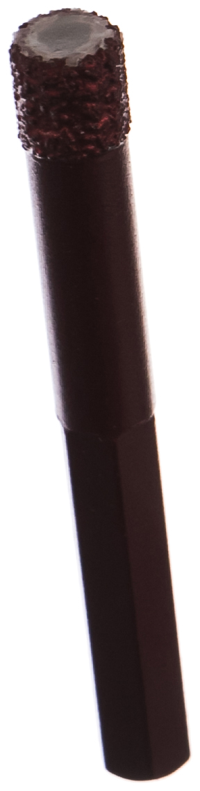 Коронка алмазная вакуумная по камню D10-10W-35L-Ш8 (10х35 мм; хвостовик HEX8 мм) MESSER 06-36-010