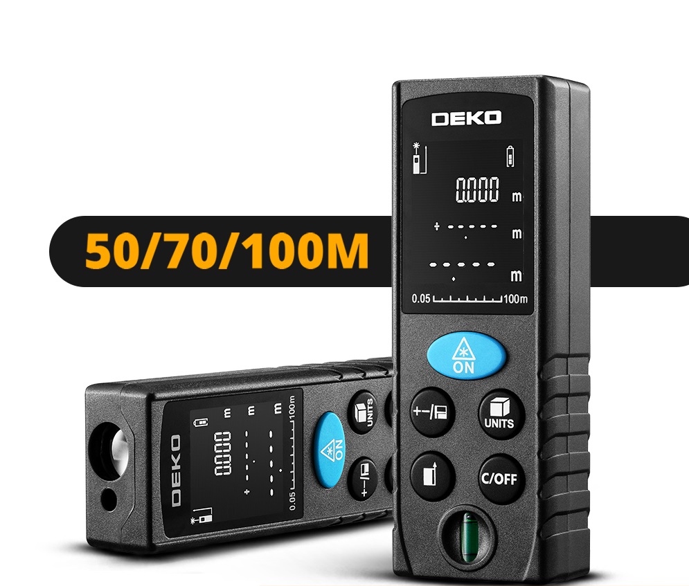 Лазерный дальномер DEKO LRD110-50m 065-0205