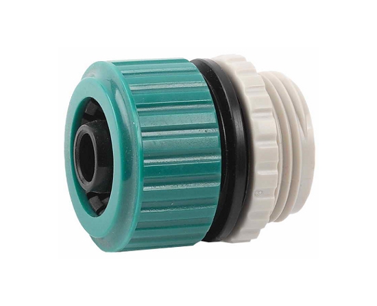 RACO ORIGINAL внешняя резьба 3/4"+1" - шланг 3/4", переходник из ударопрочного пластика