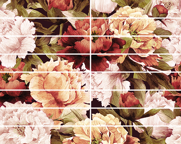  Peony Бордюр 4х25