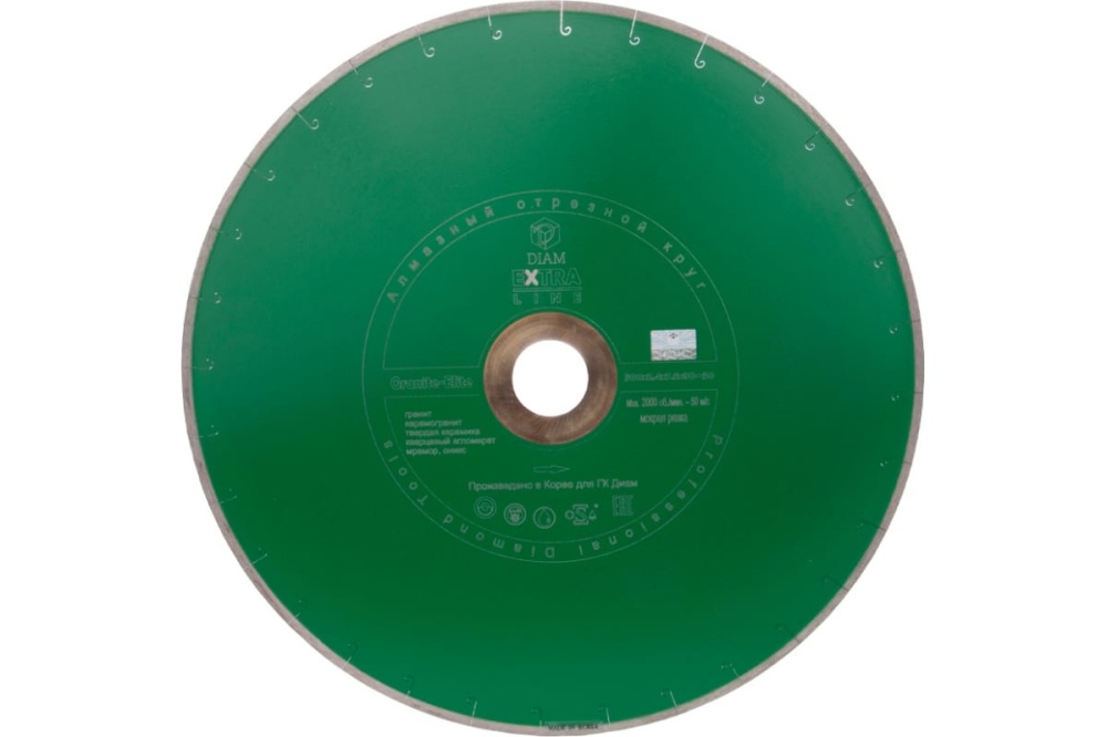 Круг алмазный отрезной 1A1R GRANITE-ELITE (500x90/50 мм; 2.4x7.5 мм) Diam 000591