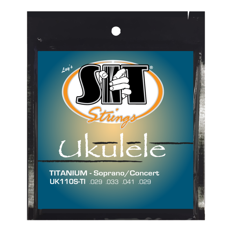 Струны для укулеле SIT UK110S-TI, Ukulele Standard Black (Soprano / Concert)