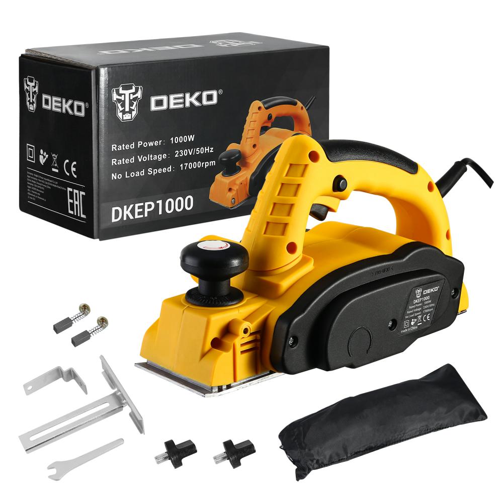 Рубанок DEKO DKEP1000, 1000 Вт 063-4273