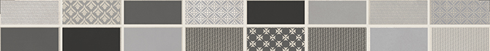  Fiori Grigio Бордюр металлизированный 1506-0101 6,5х60