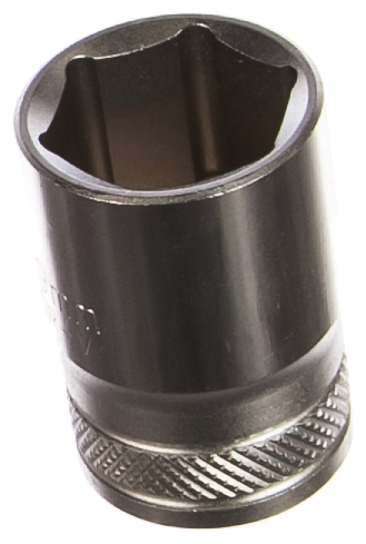 Торцовая головка KRAFTOOL "INDUSTRIE QUALITAT", Cr-V, FLANK, хромосатинированная, 1/2", 19 мм