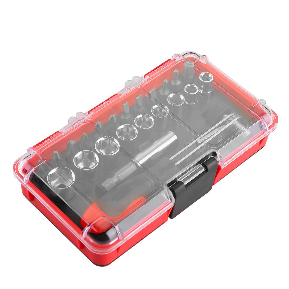 Набор бит и торцевых головок с трещоткой DEKO BS23 065-0500
