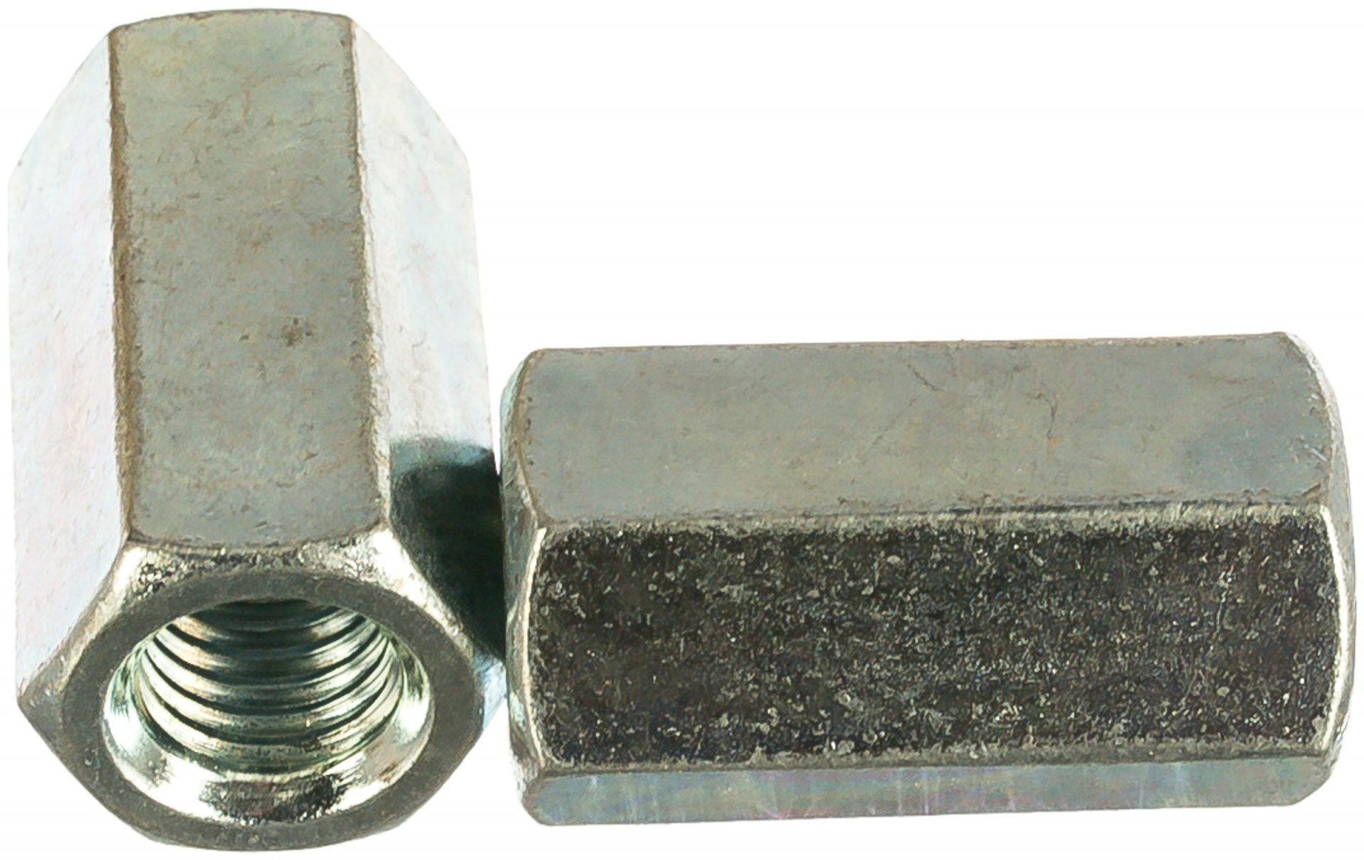 Гайка DIN 6334 переходная, M14, 5 кг, оцинкованная, ЗУБР