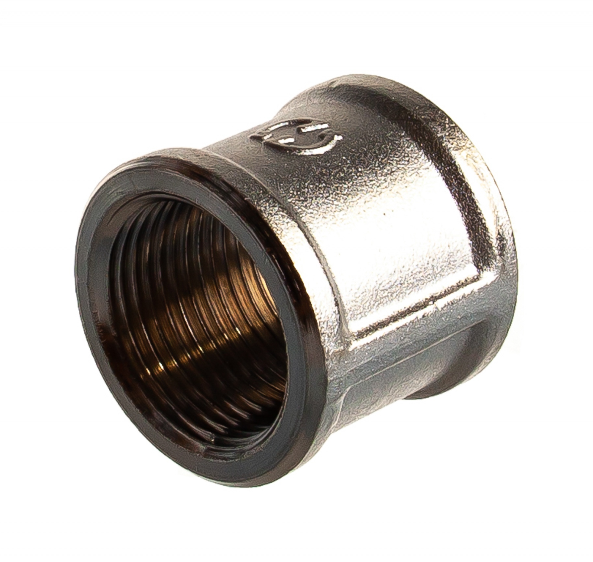 Муфта GENERAL FITTINGS никелированная латунь, 3/4"