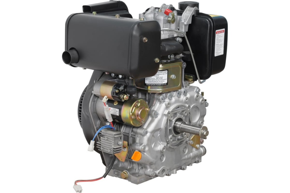 Двигатель KM186FA вал цилиндрический 25.4 мм /Engine Assy KM186FAGE-00000 ТСС 113868