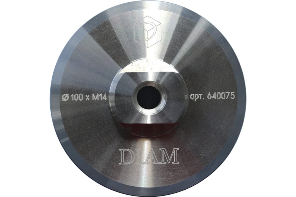 Адаптер для АГШК алюминиевый (100 мм; М14; Velcro) Diam 640075