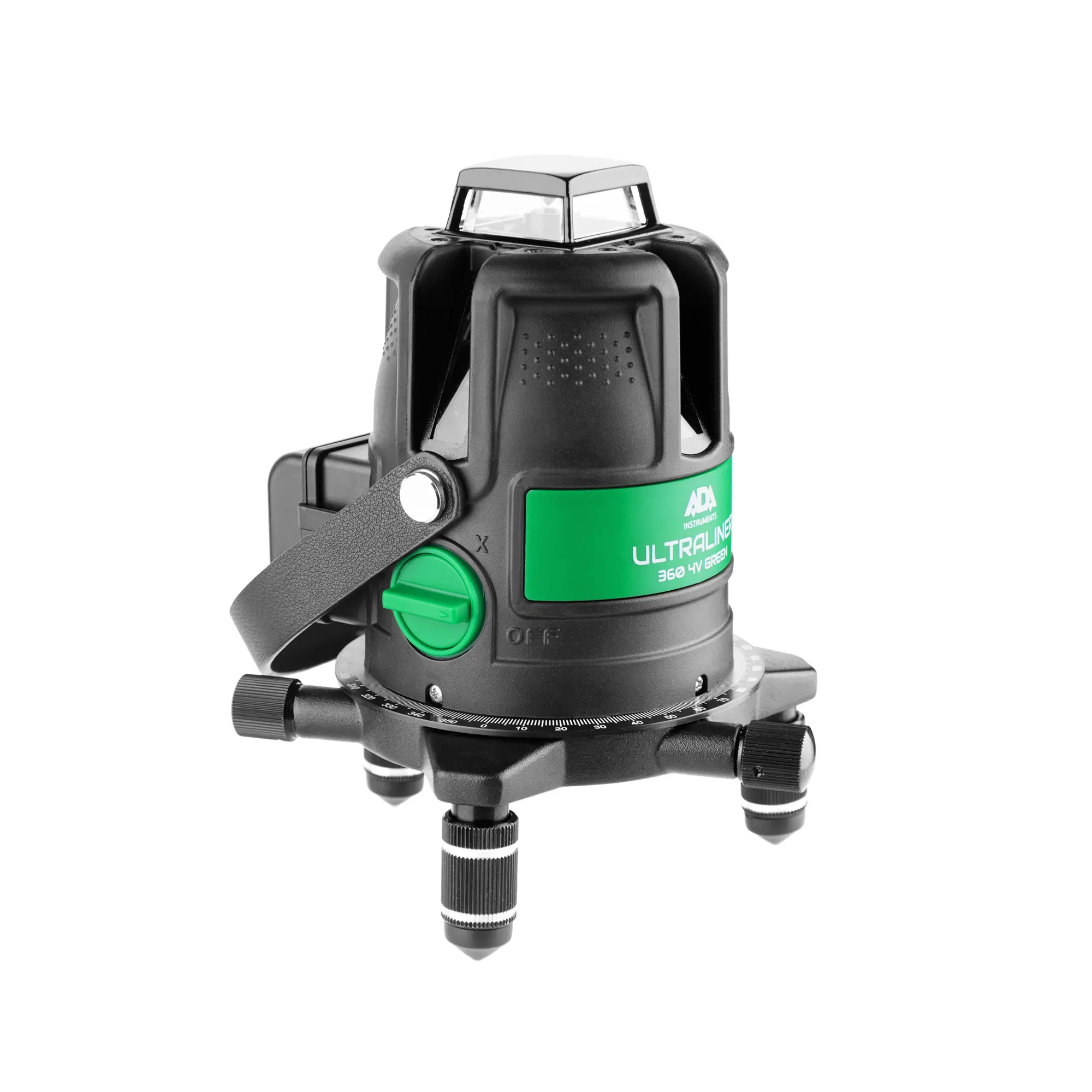 Лазерный уровень ADA ULTRALINER 360 4V Green А00540