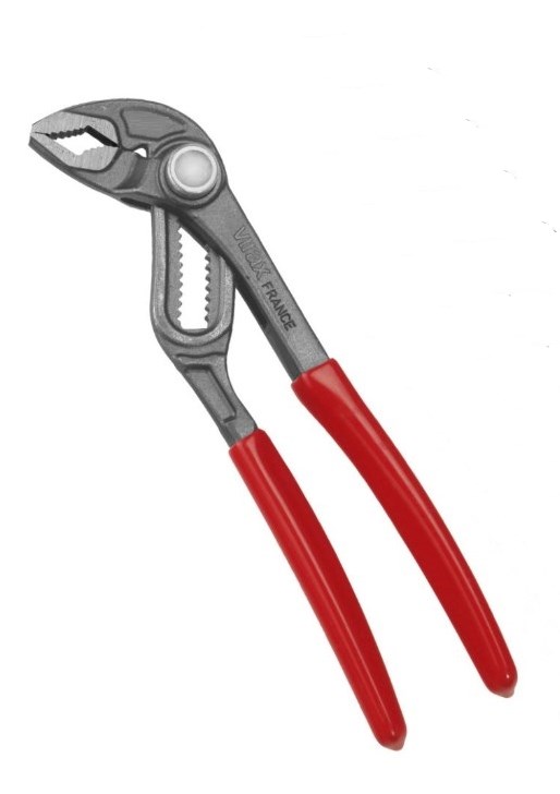 Трубные клещи, L=180mm VIRAX 18222