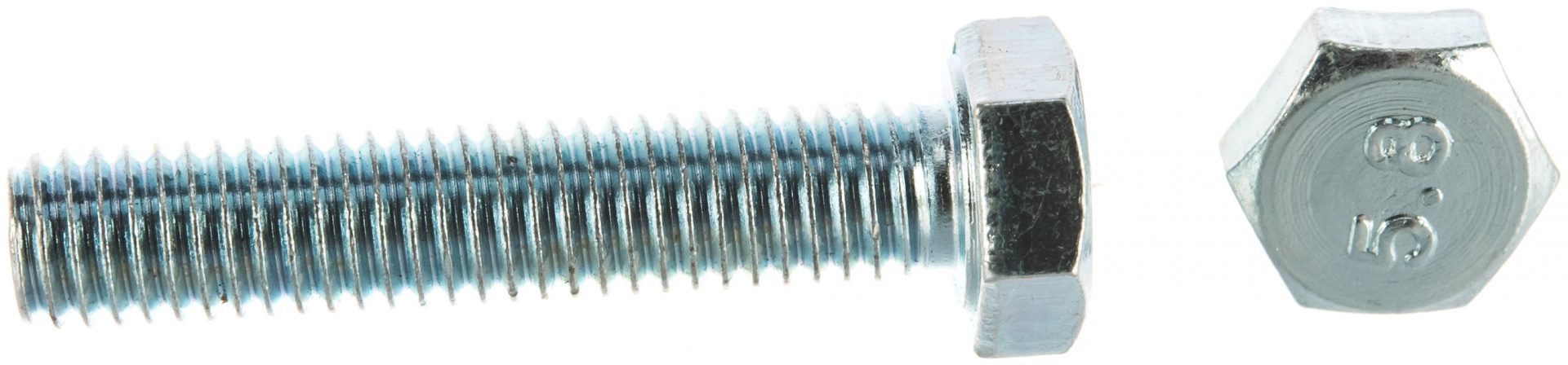 Болт ГОСТ 7798-70, M5 x 25 мм, 5 кг, кл. пр. 5.8, оцинкованный, ЗУБР
