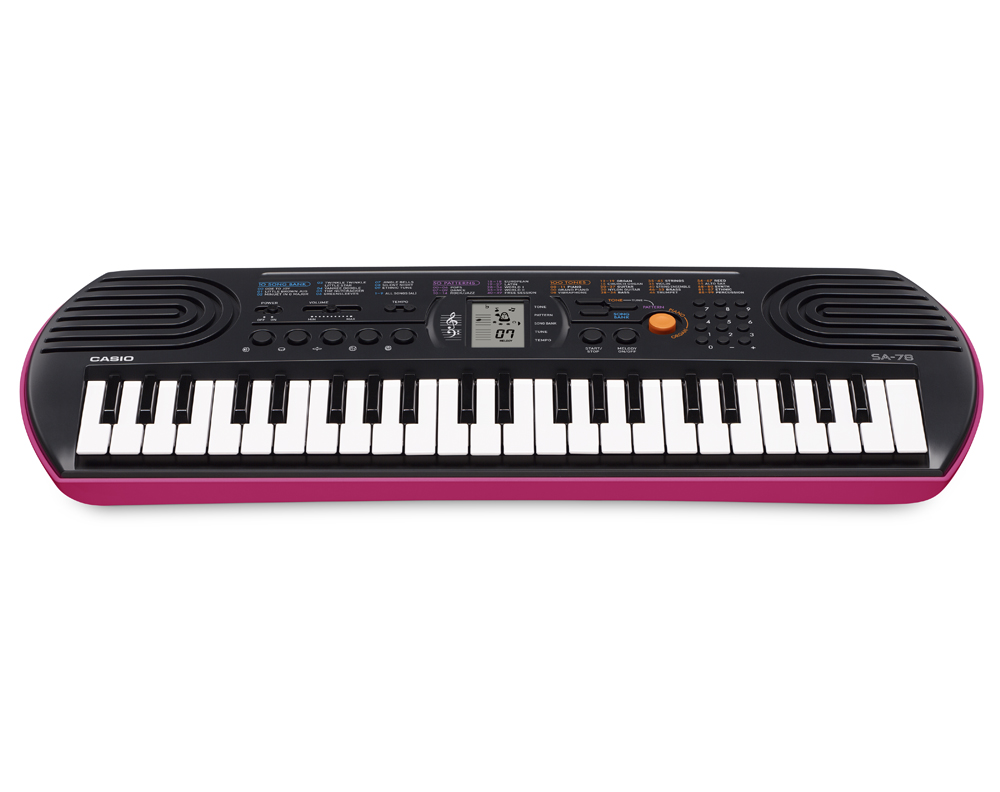 Casio SA-78, cинтезатор  детский
