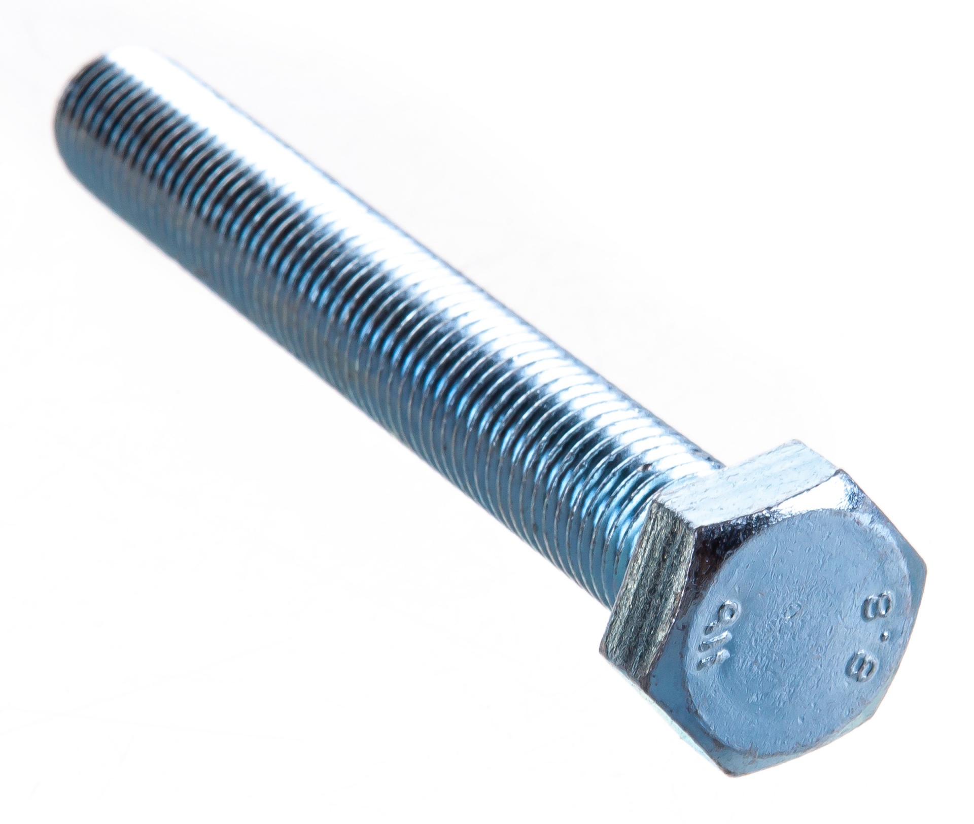 Болт ГОСТ 7798-70, M16 x 120 мм, 5 кг, кл. пр. 5.8, оцинкованный, ЗУБР