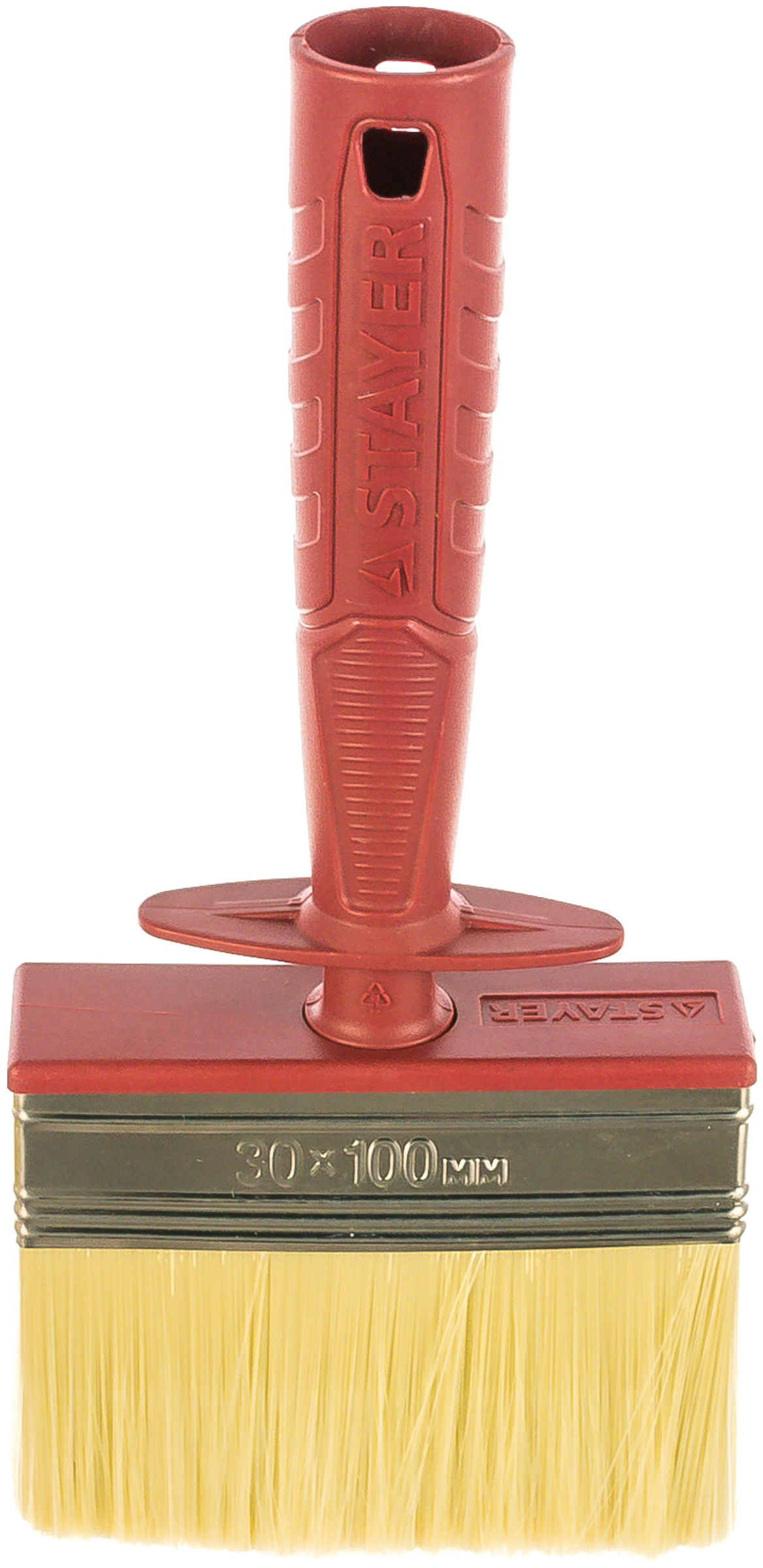 Макловица STAYER "MASTER" UNIVERSAL, светлая щетина, пластмассовый корпус, 3х10см