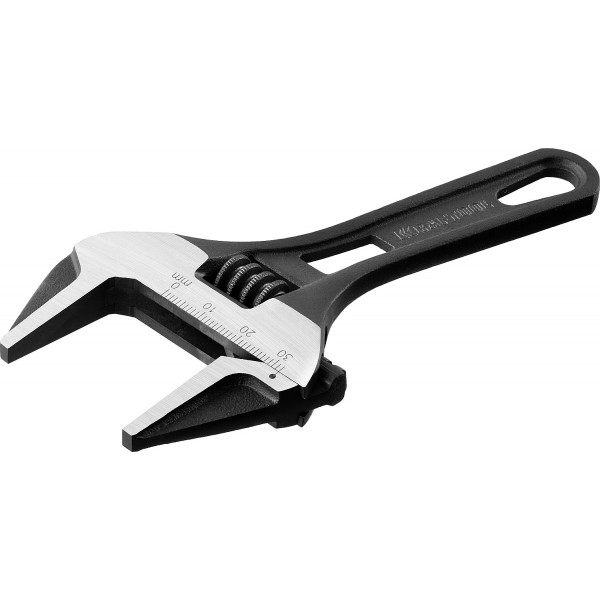 Ключ разводной SlimWide Compact, 160 / 43 мм, KRAFTOOL