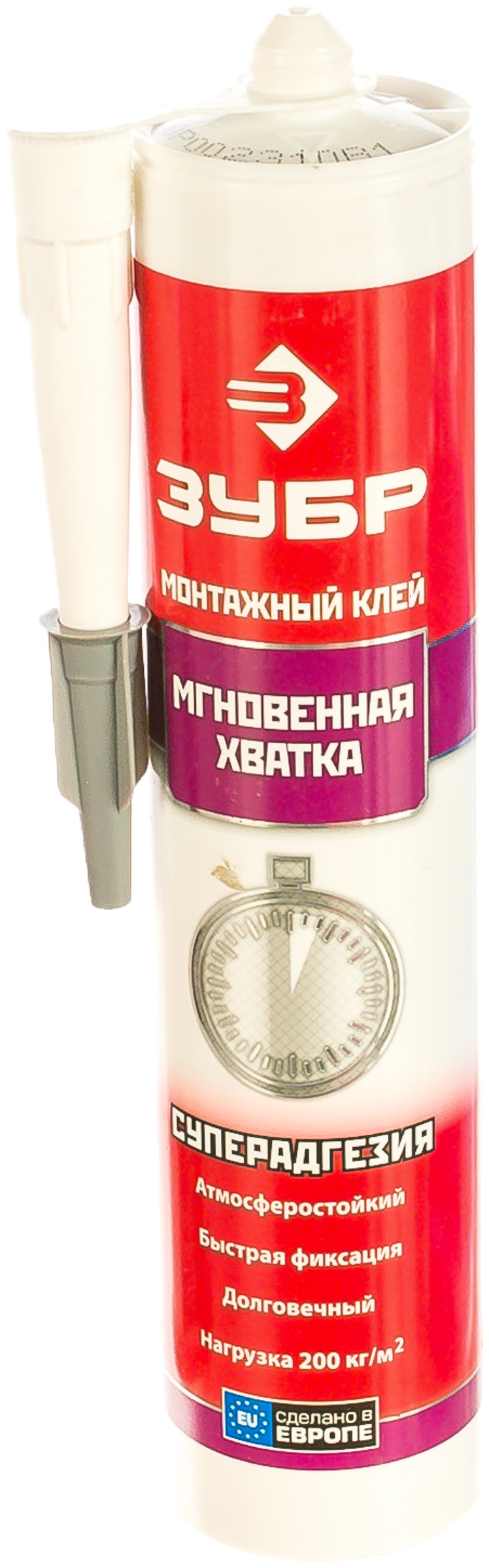Клей монтажный ЗУБР, экспресс хватка, 300мл