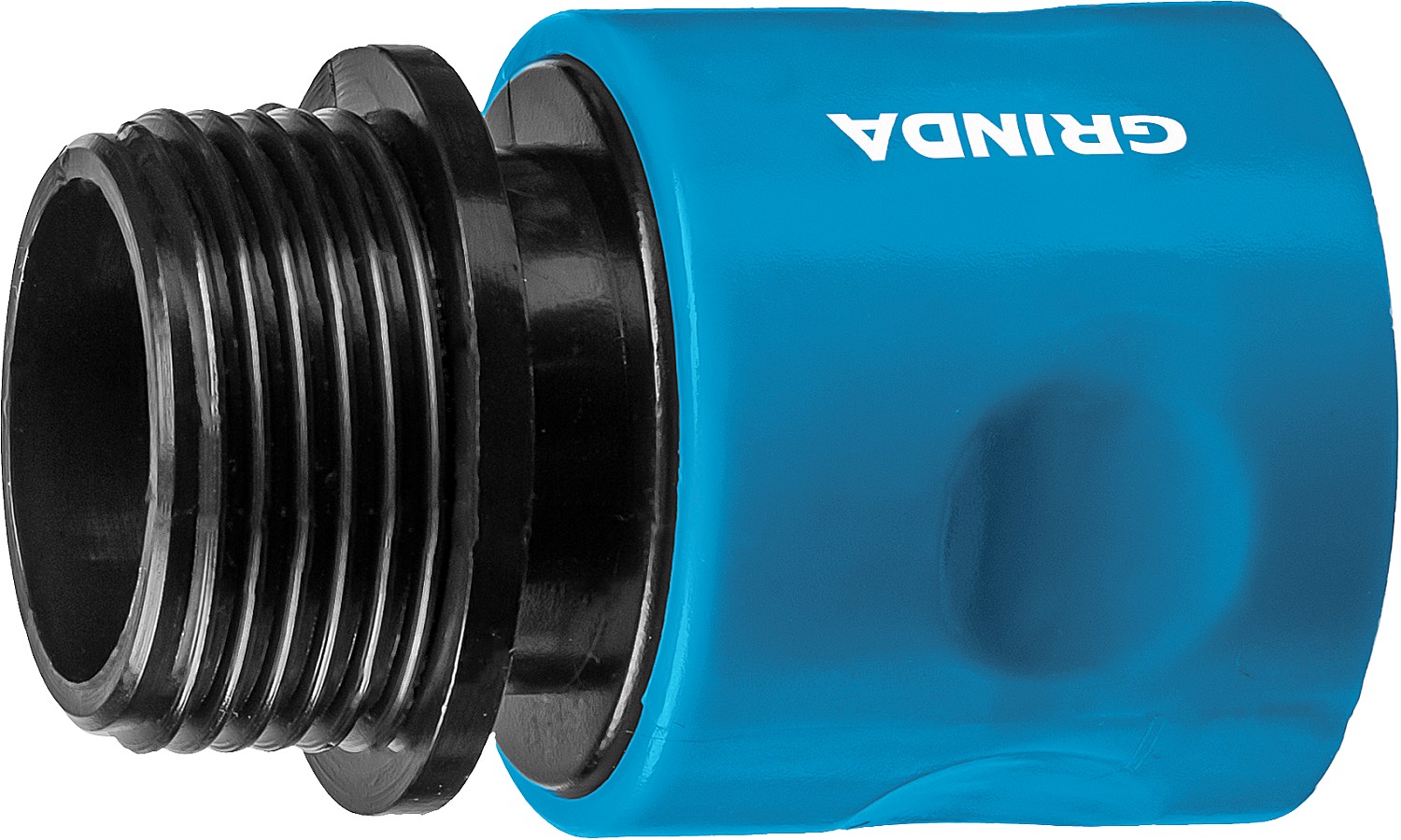 GRINDA PROLine TT-34E, соединитель быстросъемный для шланга 3/4", с внешней резьбой