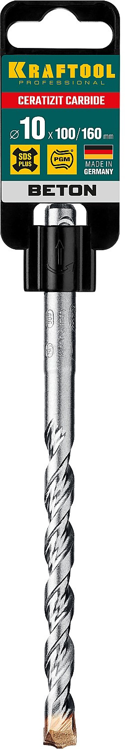 KRAFTOOL Бур SDS-plus 10 х 160 мм