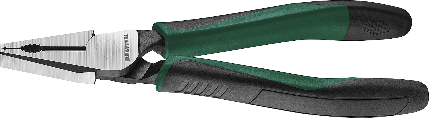 Комбинированные плоскогубцы Kraftool PowerPro CrMo-сталь, покрытие оксидированное с полировкой, 160мм 22001-1-16_z01