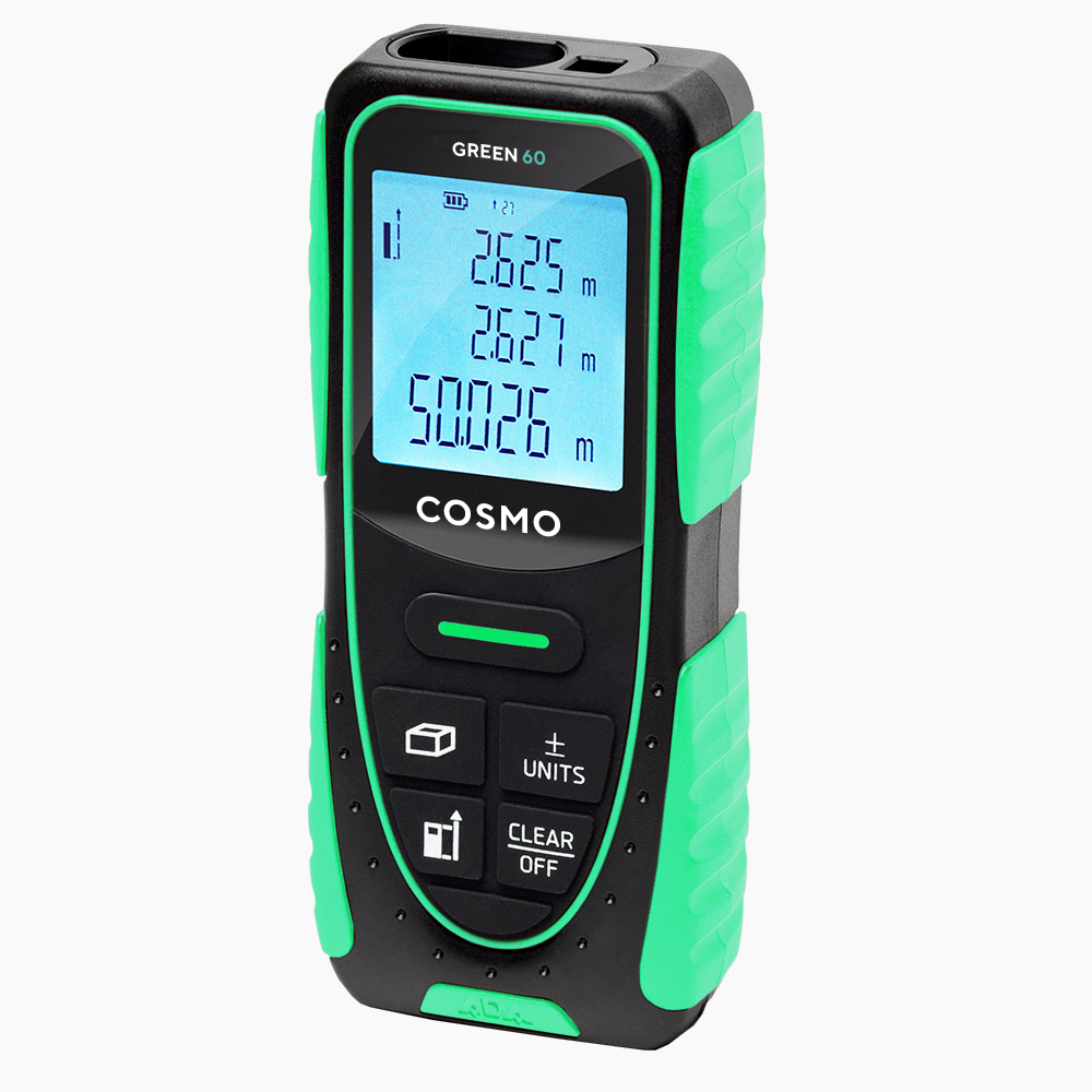 Лазерный дальномер ADA Cosmo 60 GREEN с функцией уклономера А00629