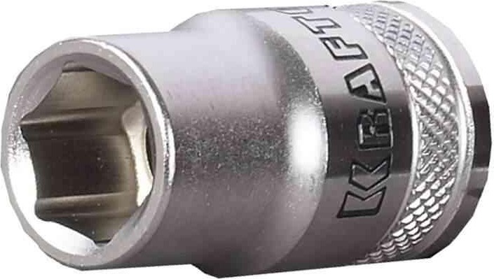 Торцовая головка KRAFTOOL "INDUSTRIE QUALITAT", Cr-V, FLANK, хромосатинированная, 1/2", 22 мм