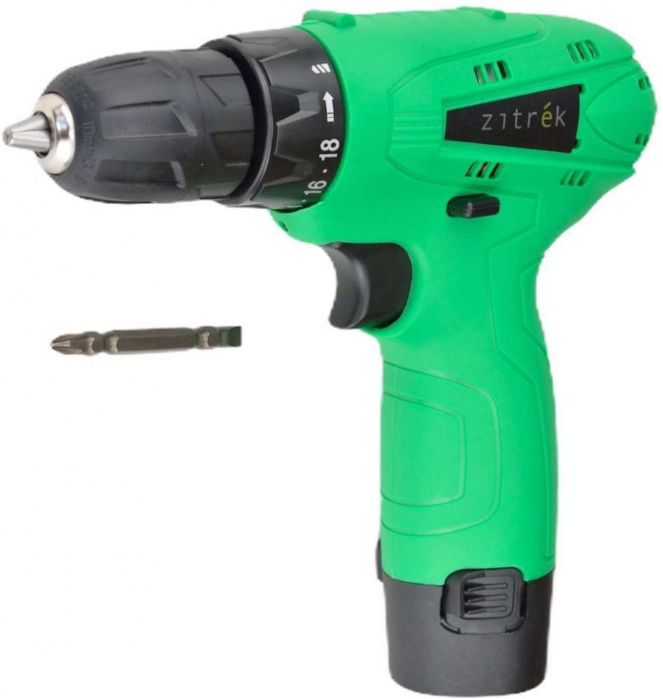 Аккумуляторная дрель-шуруповерт Zitrek Green 12-Li 063-4072