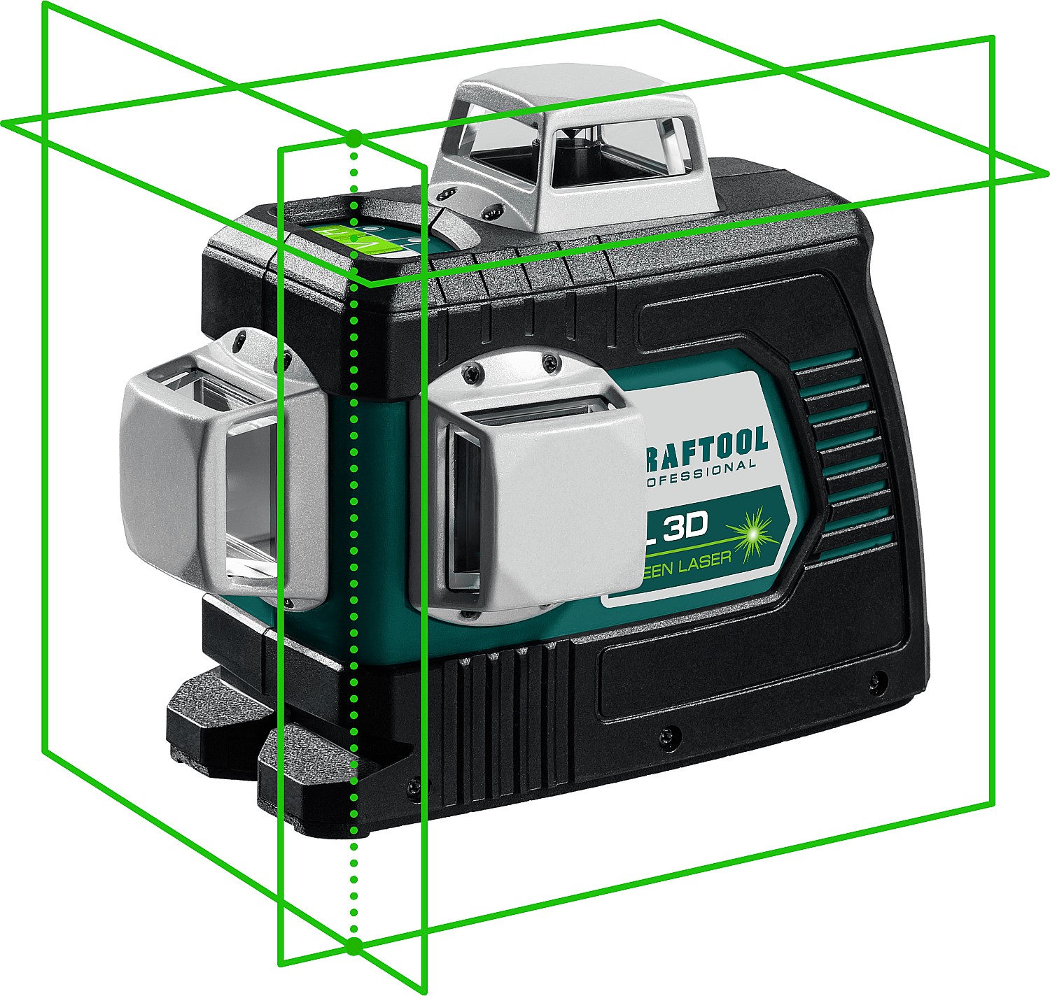 KRAFTOOL LL 3D зеленый лазерный нивелир