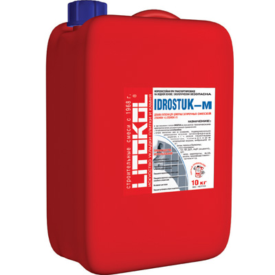 IDROSTUK-m латексная добавка для затирок 10kg