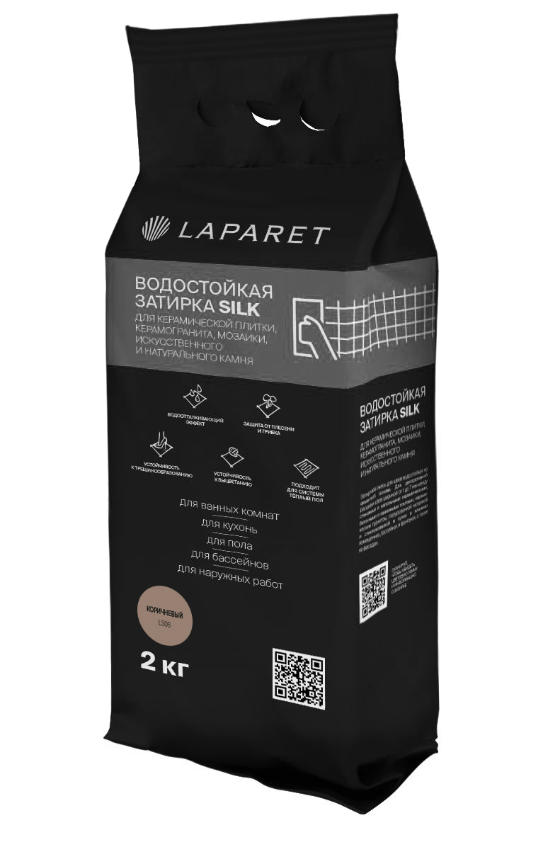  Laparet-fuga Silk, коричневый водостойкая (2 кг)