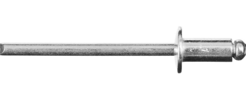 Заклепки алюминиевые (4,8 мм х 10 мм) 500 шт. "МАСТЕР" Зубр 31305-48-10