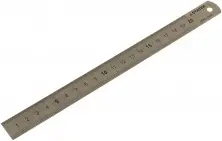 Нержавеющая линейка STAYER, 0,2 м,