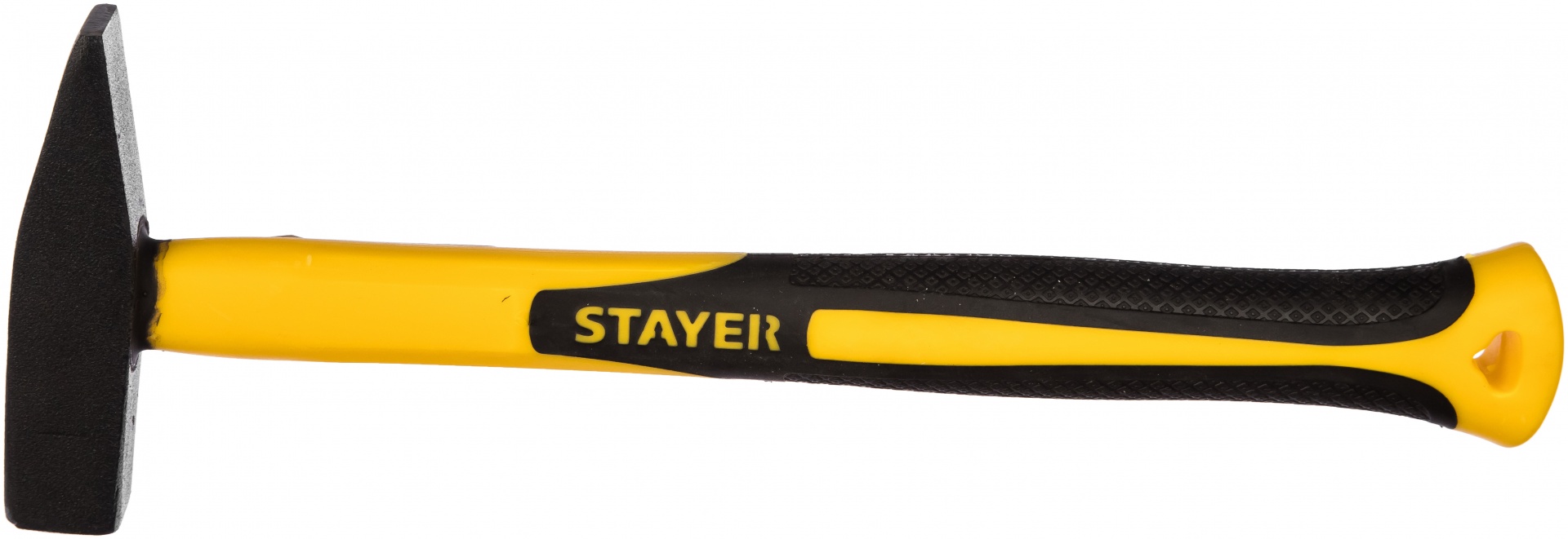 Слесарный кованый молоток с двухкомпонентной фибергласовой ручкой 0.4кг STAYER PROFI 20050-04_z01