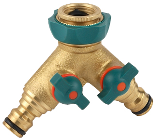 Распределитель двухканальный "Profi-Plus System" (1/2"х3/4") RACO 4244-55132B