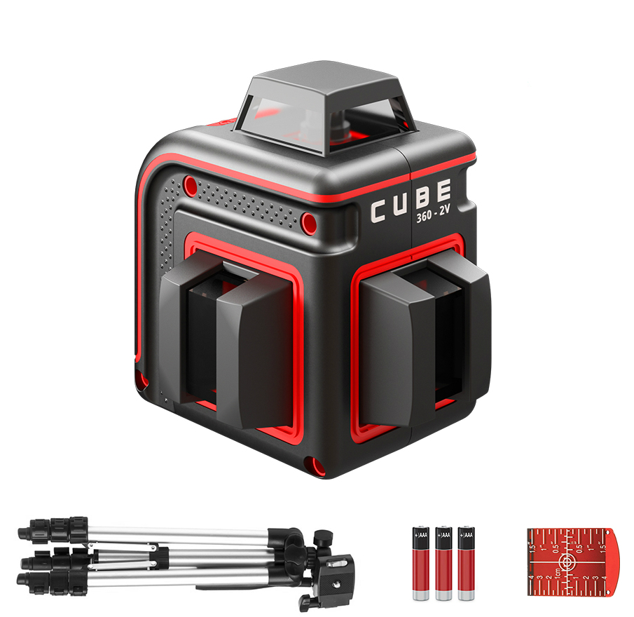 Лазерный уровень ADA Cube 360-2V Professional Edition А00570