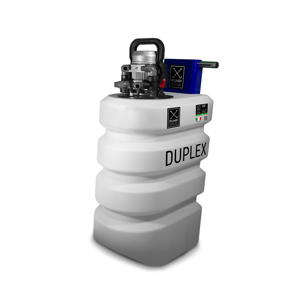 X-PUMP® 85 DUPLEX COMBI Элиминейтор® комбинированный для обслуживания отопительного оборудования и инженерных систем