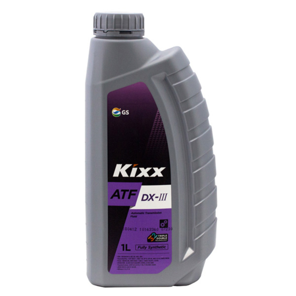 Трансмиссионное масло KIXX ATF DX-III синтетическое, 1 л L2509AL1E1