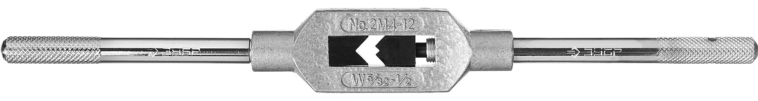 ЗУБР М4-М12, метчикодержатель №2, с регулируемыми вкладышами