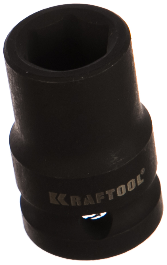 Торцовая головка KRAFTOOL "INDUSTRIE QUALITAT" ударная (1/2"), FLANK, Cr-Mo, фосфатированная, 13 мм