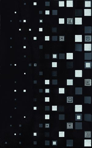  Kwant czarny Декор 25х40