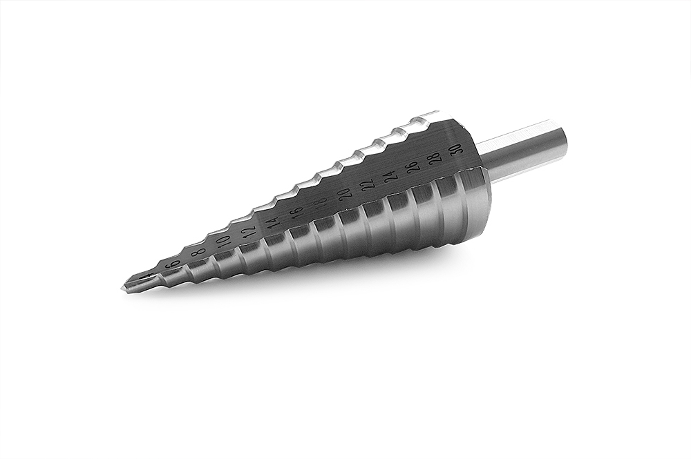 Сверло ступенчатое OPTIMA с прямой канавкой (4-30 мм) MESSER 10 21-14-430