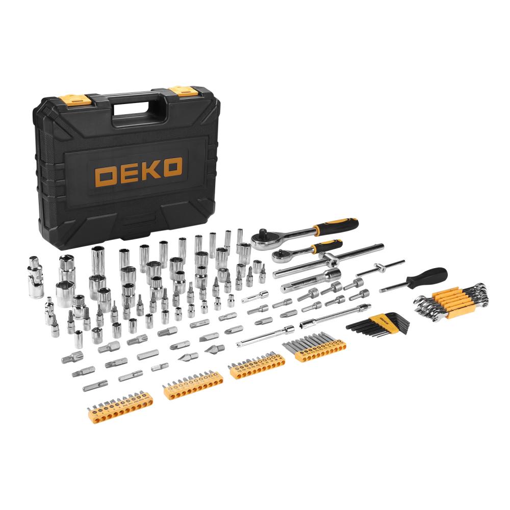 Профессиональный набор инструментов для авто DEKO DKAT150 в чемодане 065-0912