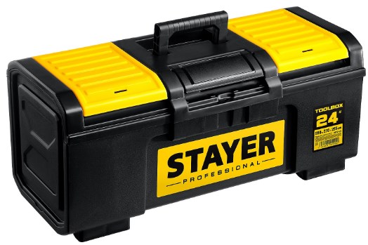 Ящик для инструмента "TOOLBOX-24" пластиковый, STAYER Professional