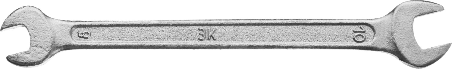Рожковый гаечный ключ Зубр СТАНДАРТ 8х10мм 27115-08-10