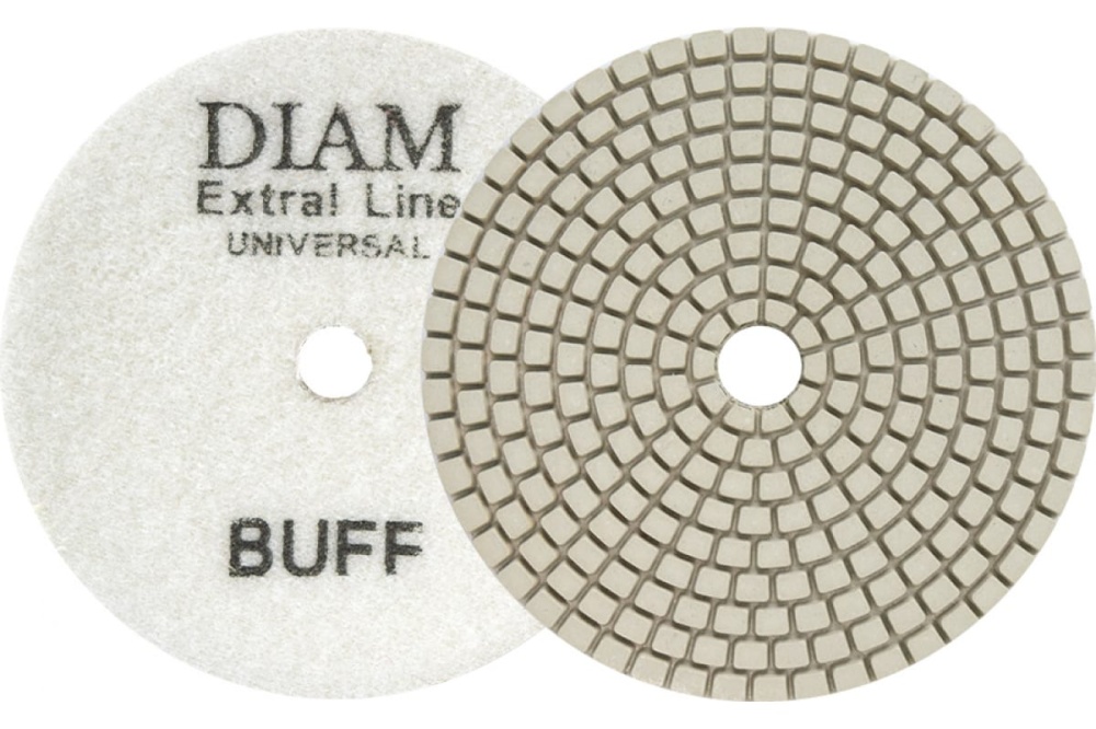 Круг алмазный гибкий шлифовальный Extra Line Universal BUFF (100х2.5 мм; сухая/мокрая) DIAM 000670