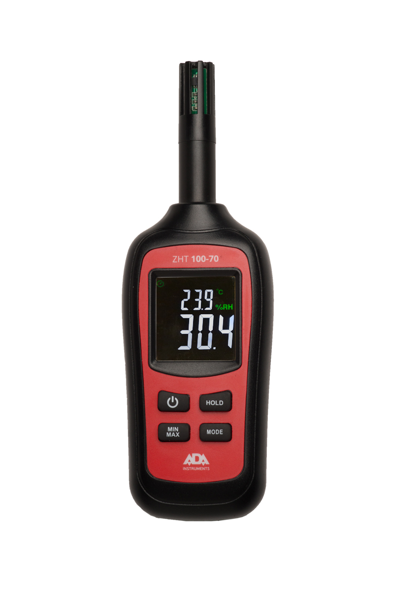 Бесконтактный измеритель влажности и температуры ADA ZHT 100-70 А00516