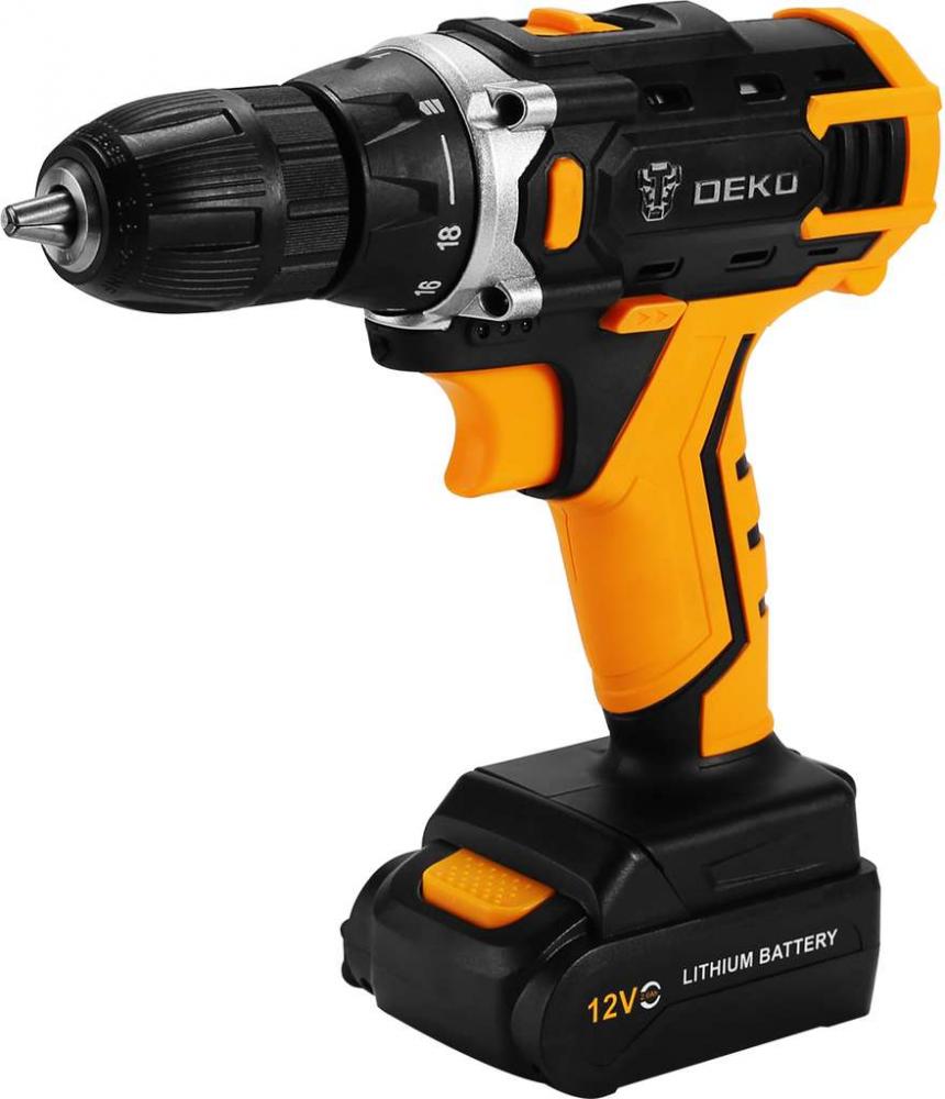 Аккумуляторная дрель DEKO DKCD12FU-Li 063-4131