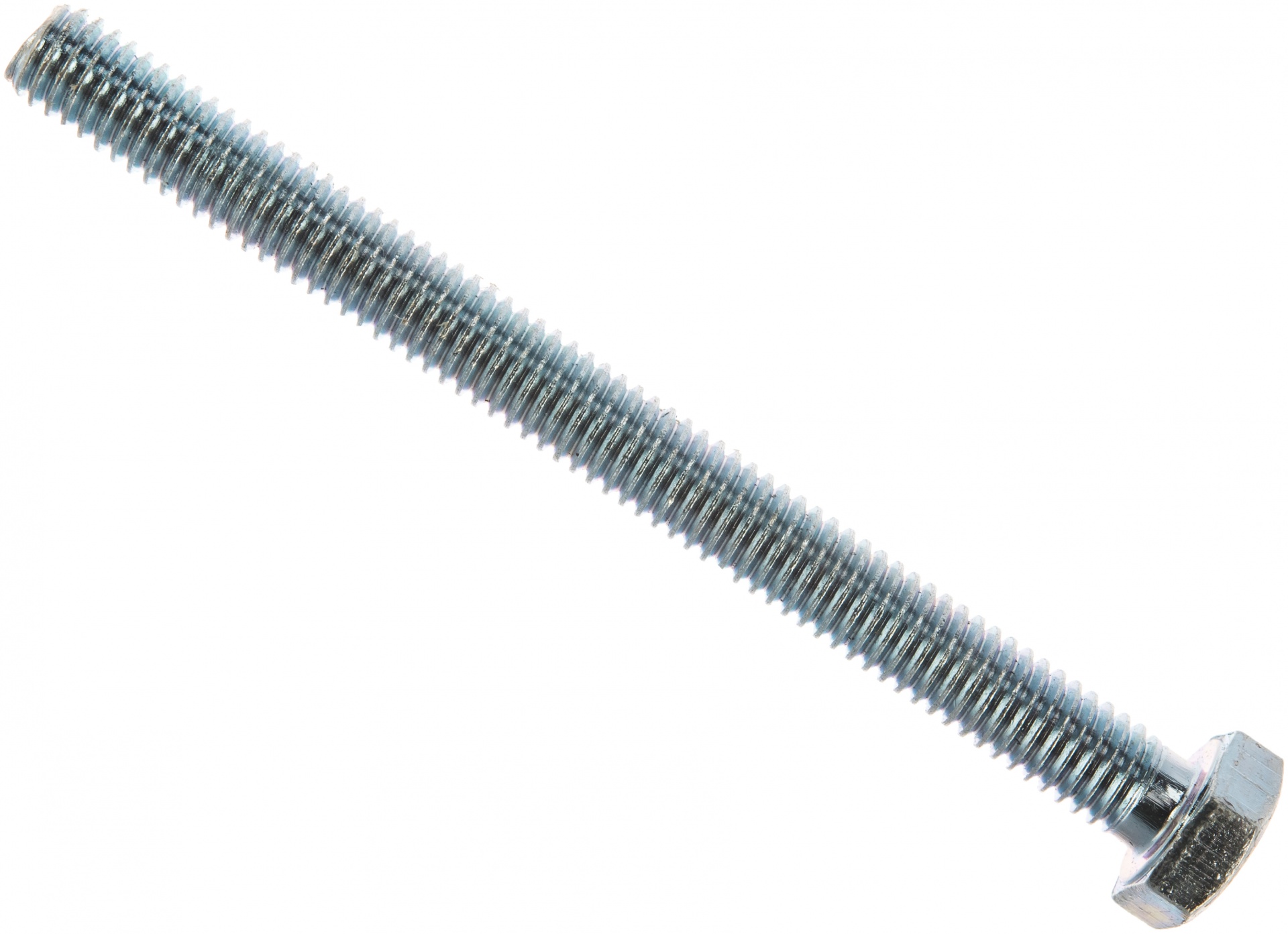 Болт ГОСТ 7798-70, M6 x 70 мм, 5 кг, кл. пр. 5.8, оцинкованный, ЗУБР